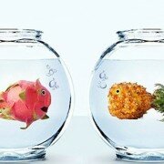 Tác phẩm nghệ thuật từ rau, củ, quả